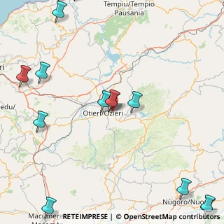 Mappa Loc. binzas de mela, 07014 Ozieri SS, Italia (27.24929)