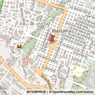 Mappa Piazza Vittorio Emanuele, 11, 74016 Massafra, Taranto (Puglia)