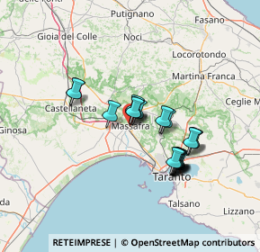 Mappa Via Giovanni Nicotera, 74016 Massafra TA, Italia (12.1205)