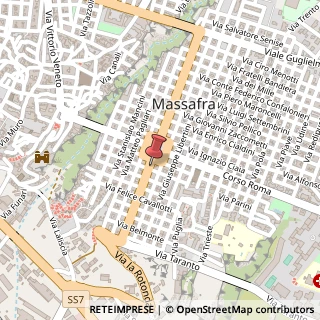 Mappa Corso Regina Margherita, 9, 74016 Massafra, Taranto (Puglia)
