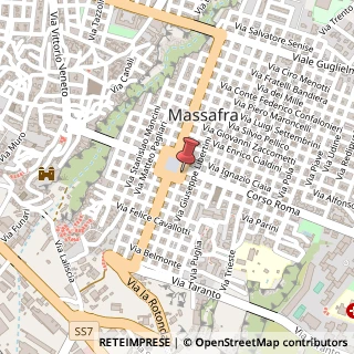 Mappa Piazza Vittorio Emanuele, 3, 74016 Massafra, Taranto (Puglia)