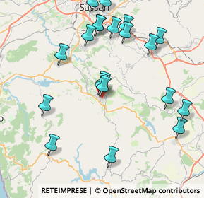 Mappa Via Bernini, 07044 Ittiri SS, Italia (9.69)