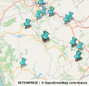 Mappa Via Bernini, 07044 Ittiri SS, Italia (9.25)