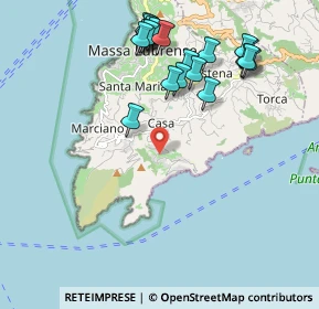 Mappa SP138, 80061 Massa Lubrense NA, Italia (2.4175)