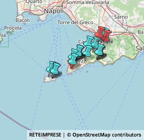 Mappa SP138, 80061 Massa Lubrense NA, Italia (9.951)