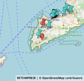 Mappa SP138, 80061 Massa Lubrense NA, Italia (4.68231)