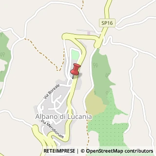 Mappa Piazza salvo d'acquisto 10, 85010 Albano di Lucania, Potenza (Basilicata)