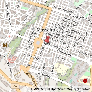 Mappa Corso Roma, 15, 74016 Massafra, Taranto (Puglia)