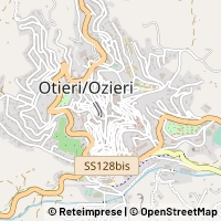 Mapa Ozieri