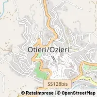 नक्शा Ozieri
