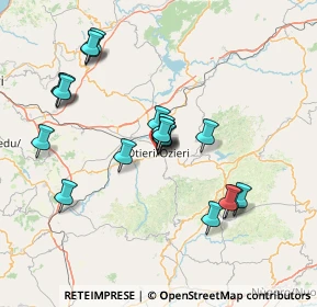 Mappa Italia, 07014 Ozieri SS, Italia (14.895)