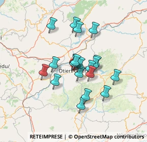 Mappa Piazza Francesco Ignazio Mannu, 07014 Ozieri SS, Italia (11.2185)