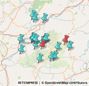 Mappa Piazza Vittorio Veneto, 07016 Pattada SS, Italia (11.951)