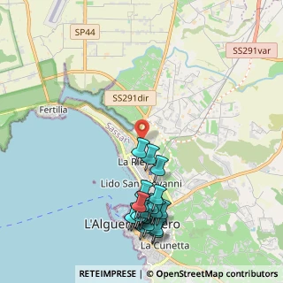 Mappa Via Antoni Gaudì, 07041 Alghero SS, Italia (2.5945)