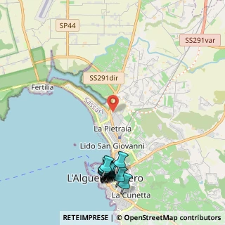 Mappa Via Antoni Gaudì, 07041 Alghero SS, Italia (2.91063)