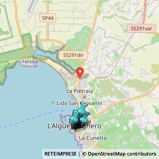 Mappa Via Antoni Gaudì, 07041 Alghero SS, Italia (2.85647)