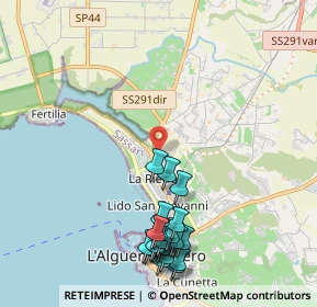 Mappa Via Antoni Gaudì, 07041 Alghero SS, Italia (2.5945)