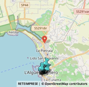 Mappa Via Antoni Gaudì, 07041 Alghero SS, Italia (2.85647)