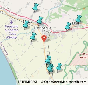 Mappa 84025 Battipaglia SA, Italia (5.02636)