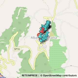 Mappa Via Fuori le Mura, 85010 Albano di Lucania PZ, Italia (0.25652)