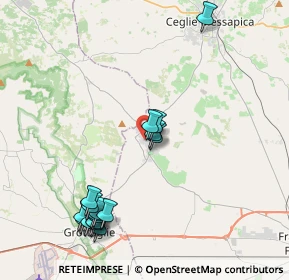 Mappa Via Giovanni Pascoli, 72029 Villa Castelli BR, Italia (4.91941)