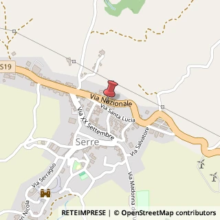 Mappa Via Nazionale, 170, 84028 Serre, Salerno (Campania)