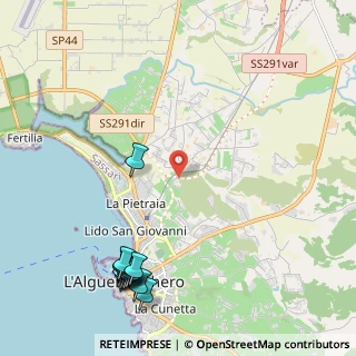 Mappa Località Ungias, 07041 Alghero SS, Italia (3.12)