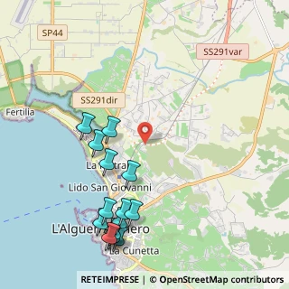 Mappa Località Ungias, 07041 Alghero SS, Italia (2.67571)