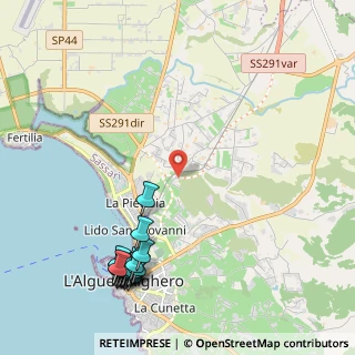 Mappa Località Ungias, 07041 Alghero SS, Italia (3.0625)
