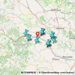 Mappa Via scalo ferroviario, 75017 Salandra MT, Italia (10.58077)