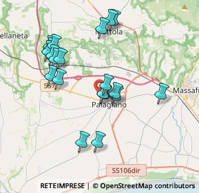 Mappa Palagiano, 74019 Palagiano TA, Italia (3.929)