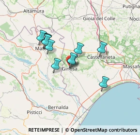 Mappa SS 580, 74013 Ginosa TA, Italia (11.5)
