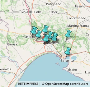 Mappa SS 106 DIR KM 6 550, 74019 Palagiano TA, Italia (7.16231)
