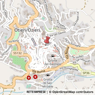 Mappa Via Vittorio Emanuele, 19, 07014 Ozieri, Sassari (Sardegna)