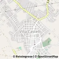 Mapa Villa Castelli