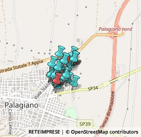 Mappa Via Alexandru Scarlatti, 74019 Palagiano TA, Italia (0.24483)