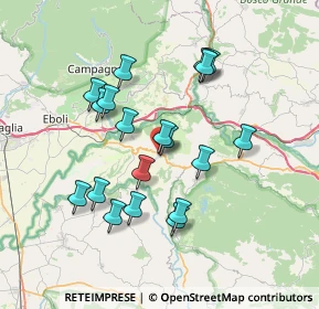 Mappa Via XX Settembre, 84028 Serre SA, Italia (7.10421)