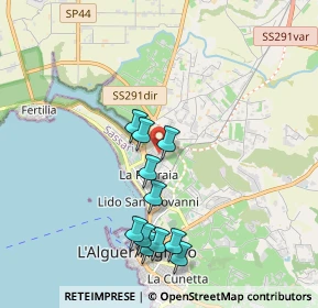 Mappa Via Joan Miró, 07041 Alghero SS, Italia (1.97)