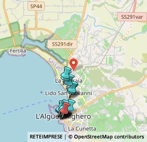 Mappa Via Joan Miró, 07041 Alghero SS, Italia (2.338)