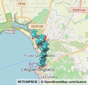 Mappa Via Joan Miró, 07041 Alghero SS, Italia (1.30571)
