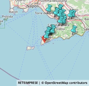 Mappa Marina del Cantone, 80061 Massa Lubrense NA, Italia (16.7055)