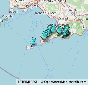 Mappa Marina del Cantone, 80061 Massa Lubrense NA, Italia (11.011)