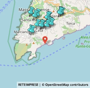 Mappa Marina del Cantone, 80061 Massa Lubrense NA, Italia (2.038)