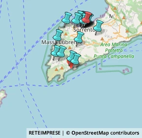 Mappa Marina del Cantone, 80061 Massa Lubrense NA, Italia (4.037)