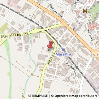 Mappa Via Ciura, 10, 74016 Massafra, Taranto (Puglia)
