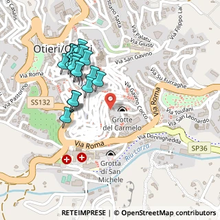 Mappa Via Leonardo Alagon, 07014 Ozieri SS, Italia (0.2515)