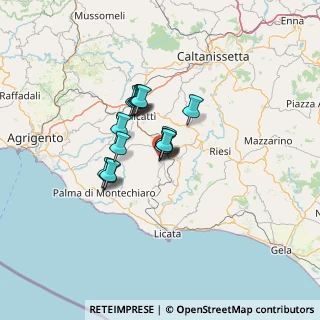 Mappa Via Luigi Pirandello, 92023 Campobello di Licata AG, Italia (9.50867)