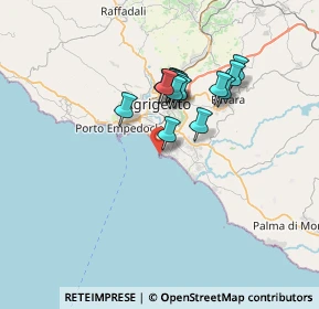 Mappa Pontile di San Leone SNC, 92100 Agrigento AG, Italia (6.012)