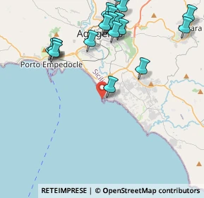 Mappa Pontile di San Leone SNC, 92100 Agrigento AG, Italia (5.6765)