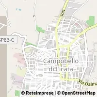 Kort Campobello di Licata